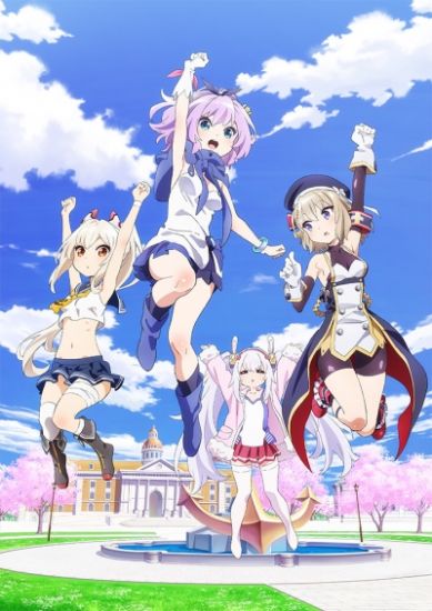 Постер аниме Azur Lane: Bisoku Zenshin! Постер аниме Лазурный путь: Малый вперёд!