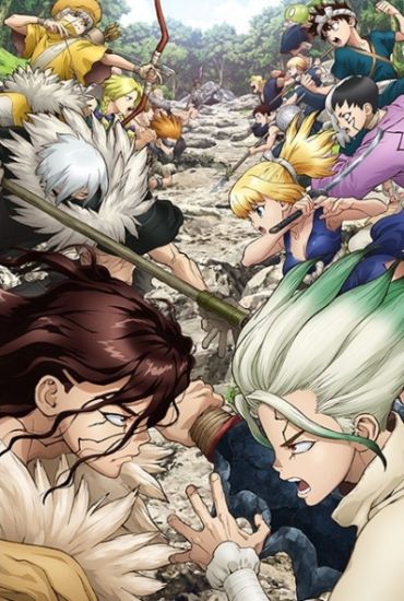 Постер аниме Dr. Stone TV-2 Постер аниме Доктор Стоун ТВ-2