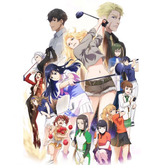 Постер аниме Birdie Wing: Golf Girls Story Постер аниме Птичье крыло: История гольфисток